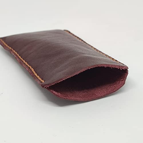 Caixa de bolsa de coldre de couro coldsterical para Blu C6 2020, capa de telefone de couro genuíno artesanal, capa de bolsa de couro