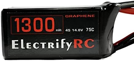 Electrifyrc 1300mAh 14,8V 4S 70C Bateria de grafeno