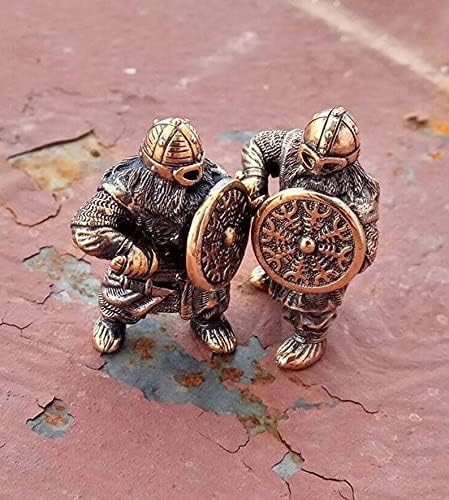 Paracord Bead Herdman Viking Berserk Warrior - Paracord cordão da faca de bronze