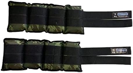 Coslet/Shin Guard 5 kg par de camuflada