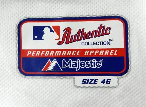San Diego Padres Cory Mazzoni #43 Jogo emitido White Jersey - Jogo usou camisas da MLB usadas