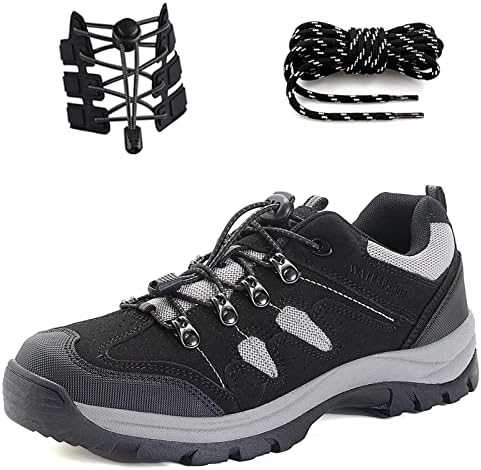CC-LOS Sapatos de caminhada à prova d'água masculinos de renda e peso leve durante todo o dia Comfort Tamanho 8-13