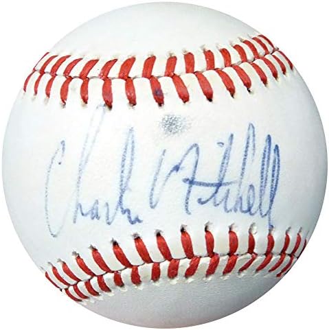 Charlie Mitchell autografou o oficial de beisebol Boston Red Sox PSA/DNA AC23257 - bolas de beisebol autografadas