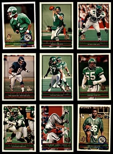 1996 Topps New York Jets quase completo equipe definida New York Jets NM/MT Jets