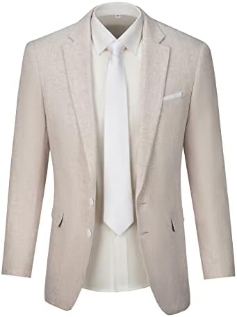 Furuyal Linen Suit 3 peças vintage retro casamentos baile ternos de jaqueta fit slim blazer noivo Tuxedos