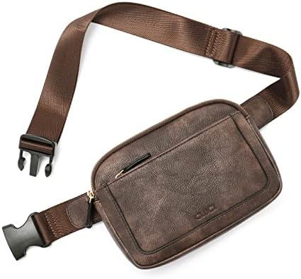 Bolsa de cinto de Cluci para mulheres, mini em todos os lugares Crossbody Saco de cintura Ajusta ajustável, Fanny Pack, feminino