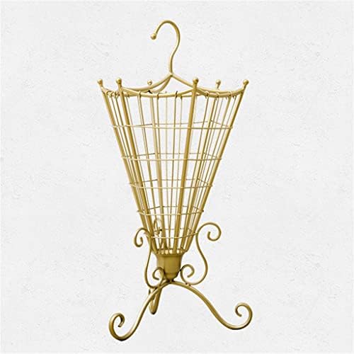 Dhdm Metal Umbrella Stand Rack de armazenamento de ferro forjado adequado para decoração de hotel em casa