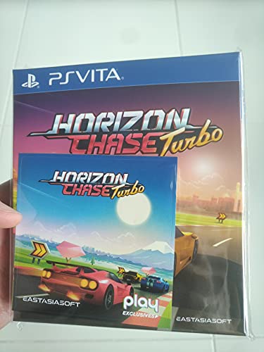 Horizon Chase Turbo Limited Box Edition com trilha sonora original e manual Psvita Vita PlayStation Sony