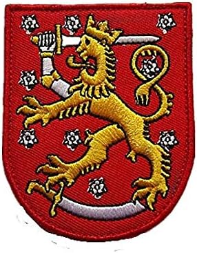 Finlândia Suomi Bat of Arms Military Hook Loop Tactics Morale Bordoused Patch