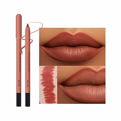 Lipstick lápis Lip Lip Velvet Silk Lip Gloss Maquiagem LiPLINER LIPLINER LIPLINER PENTO LIP TINT COSMETICO NOVEMENTE FÁCIL