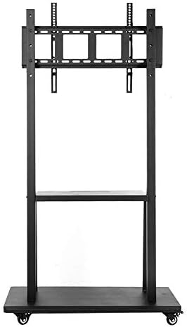 Suporte de tv auliuakz para suporte móvel suporte para suporte de televisão móvel 32-70in LCD TV TROLLEY 2 Painel de camadas