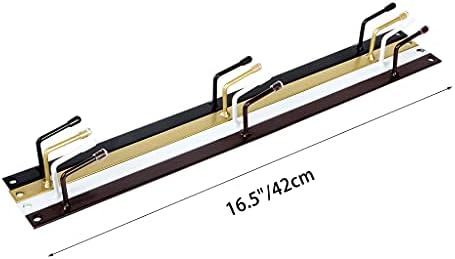 Tonxus 4 conjuntos de canecas de café de metal - rack vertical de parede estreita montada na parede grande gancho de organização de armazenamento de cozinha para canecas de café, xícaras de chá