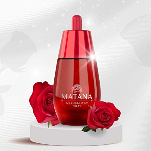 Matana Angel Rose Drop Essence Rose Serum Reduza sardas e manchas escuras mais suaves apertar os poros 30ml.