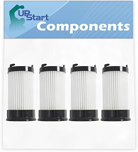 Substituição do filtro DCF-4 DCF-4 de 4-PACK para Eureka 4704blu Maxima Vacuum Cleaner-Compatível com Eureka DCF-4 DCF-18 Filtro