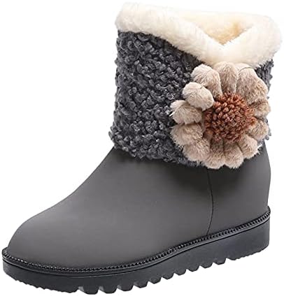 Botas para mulheres estilo cowboy vintage inverno botas de inverno botas de couro de combate botas sapatos para festas femininas ao ar livre