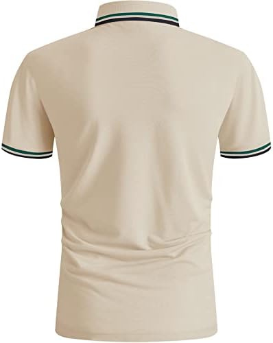 Camisas pólo de lldress para homens casuais manga curta no verão hicking camisas de golfe