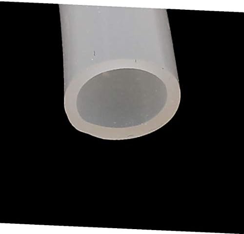 NOVO LON0167 7mm x 9mm Silicone translúcido Tubo de água de água translúcido Tubo de mangueira de mangueira 0,5 metro