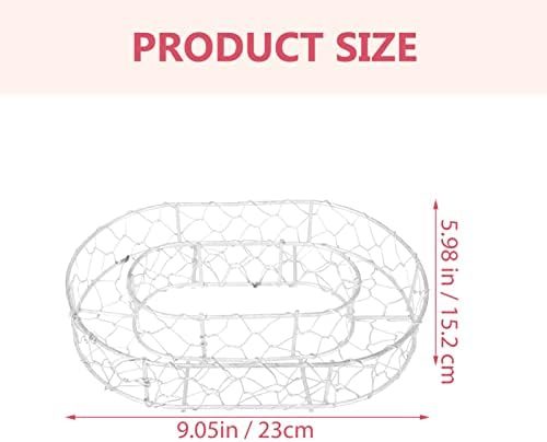 YARNOW Decoração de casamento Flor Basking Base Número 0 Great Frame Metal Wire Wreath Rings Formulário floral Fazendo argola para