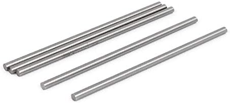 X-dree 3,5 mm dia 100 mm Comprimento HSS Has de barra de haste redonda Torno de torno de torno de torno de cinza 5pcs