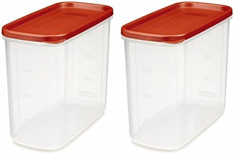 Recipiente de alimentos secos de 16 xícaras de Rubbermaid, transparente