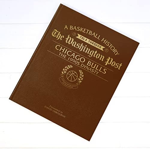 Presentes de assinatura Livro de história de basquete personalizado - A3 Large Deluxe Hardcover - História profissional de
