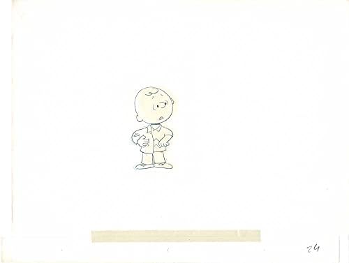 Peanuts The Charlie Brown e Snoopy Show Production Animation Drawing Drawing 1983-1985 24D