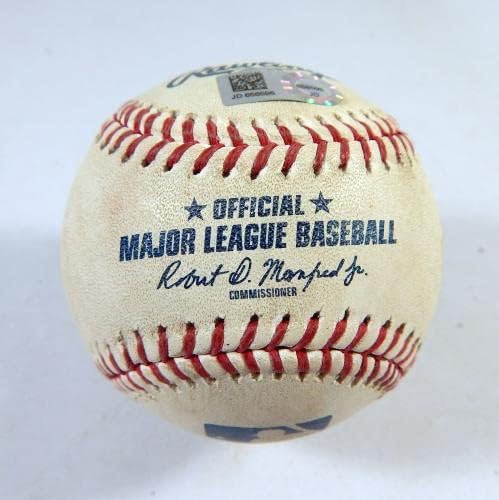 2019 Milwaukee Brewers Pit Pirates Game usado Baseball Ryan Braun RBI Go - Game usado Baseballs