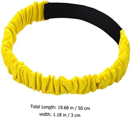 Besportble 20 PCS PCS Twotes Strap Bands Flexible Bands Games Strap Band Bands Race Bands Competição Bandas elásticas