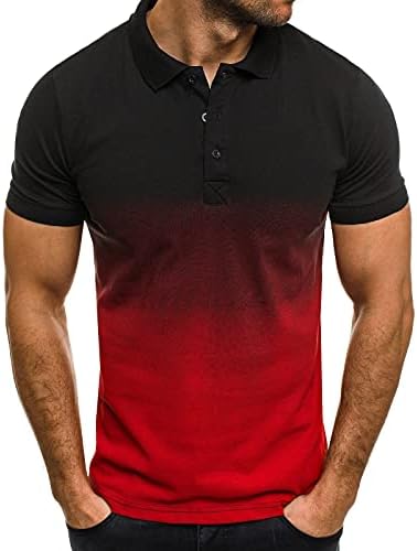 Mens Golf Polo Muscle Tee Camise