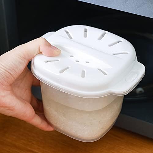 Contêiner de armazenamento de alimentos Arroz panela compacta de grande capacidade caixas bento freezer lava -louças Microondas Seguro