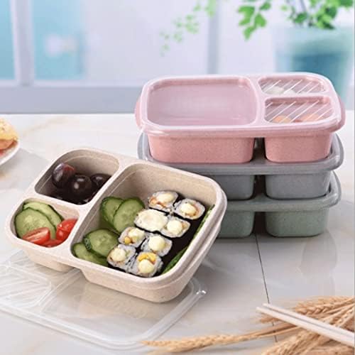 XXXDXDP Microwave Lanch Box Box Bento com compartimento Picnic Bento Boxes Comm contêiner para crianças da escola para