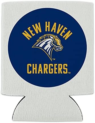 Charger de New Haven Can Facher - Bebida Huve Huve Hugger Isolador dobrável - Suporte isolado de bebida