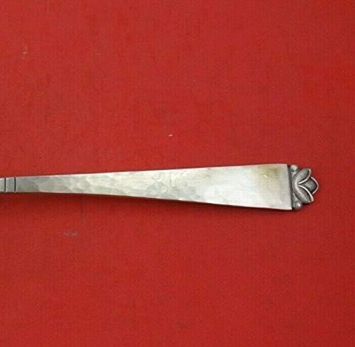 Oak Leaf de Old Newbury Crafters Sterling Silver Serving Spoon Pierced Original
