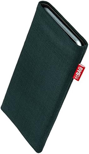 Fitbag Rave Green Custom personalizada Sleeve para Nokia 7.1 | Feito na Alemanha | Tampa da caixa de bolsas de tecido