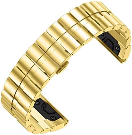 Banda de liberação rápida de 26mm de 26mm metal fase fácil ajuste aço inoxidável banda de pulseira pulseira para