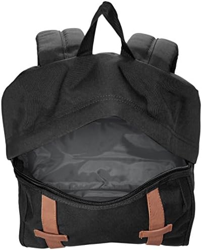 Jansport Cortlandt Backpack de 15 polegadas de 15 polegadas Escola de 25 litros e pacote de viagens, preto, tamanho único