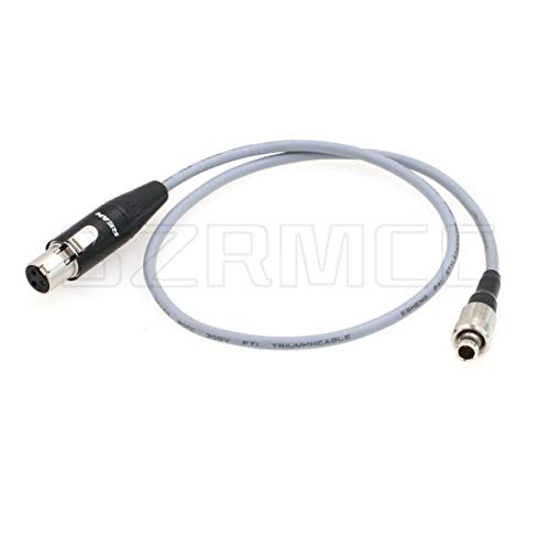 Szrmcc fvb.00.303 3 pinos macho para ta3f mini xlr 3 pin cabo de áudio para zaxcom zfr300 zfr400 sennheiser sk2000 wisycom