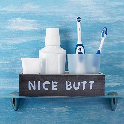 ANNCUS WOODEN HOME Storage Box Desktop Sundries Box Box Bathroom Storage Rack Decoração de casa -