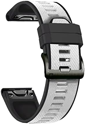 IRJFP 26 mm Silicone Redução rápida de silicone Strap para Garmin Fenix ​​6x 6 6s Pro 5x 5 mais 3HR Enduro Smartwatch