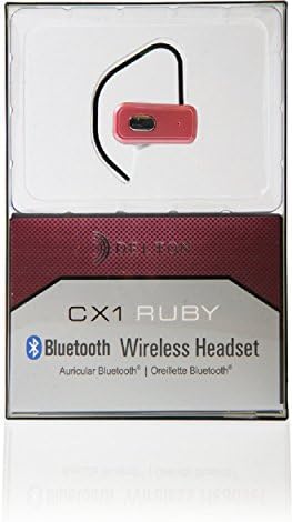 Delton DBTCX1RUBY Bluetooth Headset - Embalagem de varejo - Pink