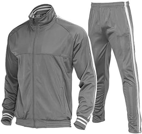 Aksit Men's Sweatsuit 2 Peça Conjunto de roupas de moda de moda de moda