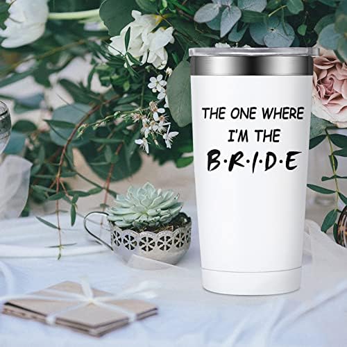 FUFENDIO aquele em que eu sou o noivo Tumbler - Bachelorette Gifts for Bride - Gifts para ela, noiva para presentes,