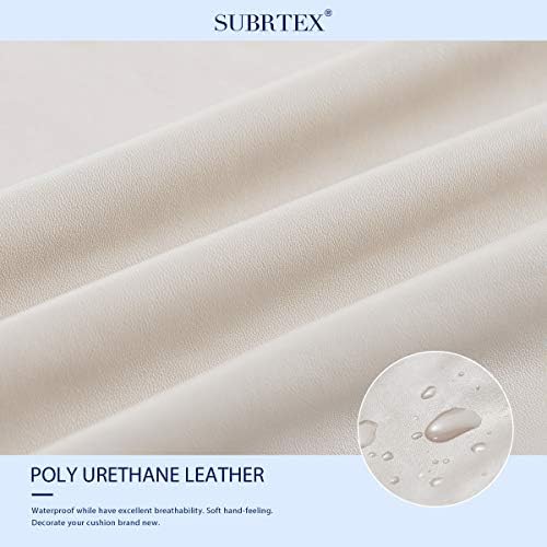 Subrtex Spandex Elastic Pu Couch Couch Estabelecer pátio à prova de água à prova de água Durável Chaves de almofada de capa