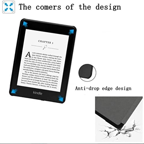 Caso Shzrgarts para All-New Kindle-Caso de capa protetor Slim Fit for All-New Kindle 6 e-reader, lendo dez mil volumes de livros