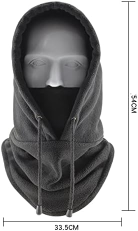 Winter Balaclava Ski Face Mask, homens, mulheres à prova de vento Hapsa Hat Hat Neck Cabeça Motocicleta Snowboard Cycling