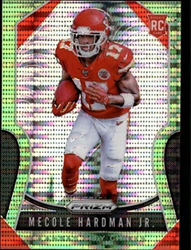 2019 Panini Prizm Prizm Neon Green 345 Mecole Hardman Jr.