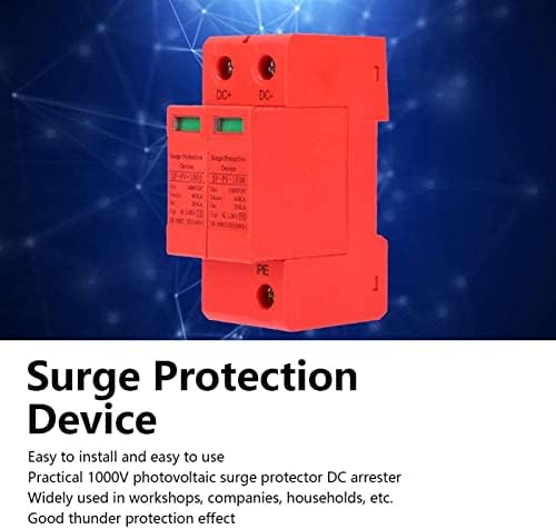 Dispositivo de contra-terente de tensão de gead, dispositivo de proteção de proteção DC Photovoltaic Lightning Protector de baixa