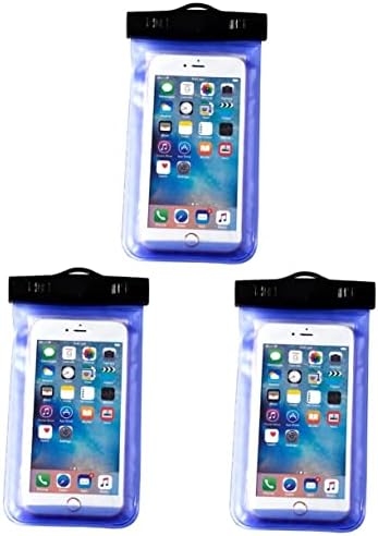 CLISPEED 3PCS Casos de celular azul