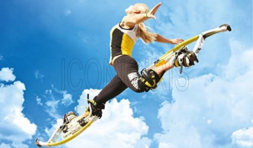 Skyrunner 2018 Novo modelo Salto de salto Pogo Silts Kangaroo Sapatos Bouncing Spring Silts Men Women Fitness Exercício Black