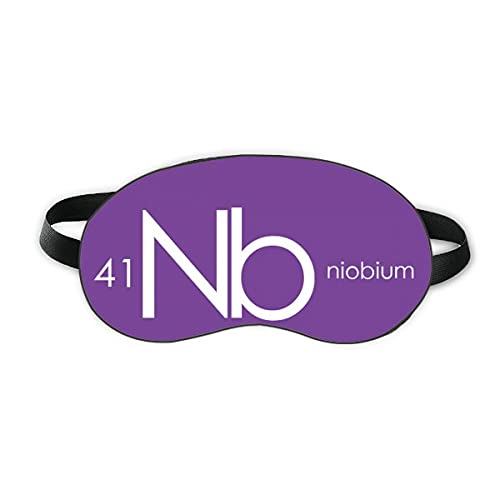 Elementos de peito período de tabela de transição metais niobium sleep shield escudo macio cegos de tom de cegos macios